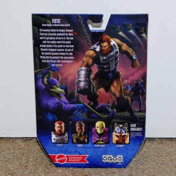 2021 Mattel Masters of the Universe Revelation 7" Masterverse Fisto MIB New - Picture 2 of 10